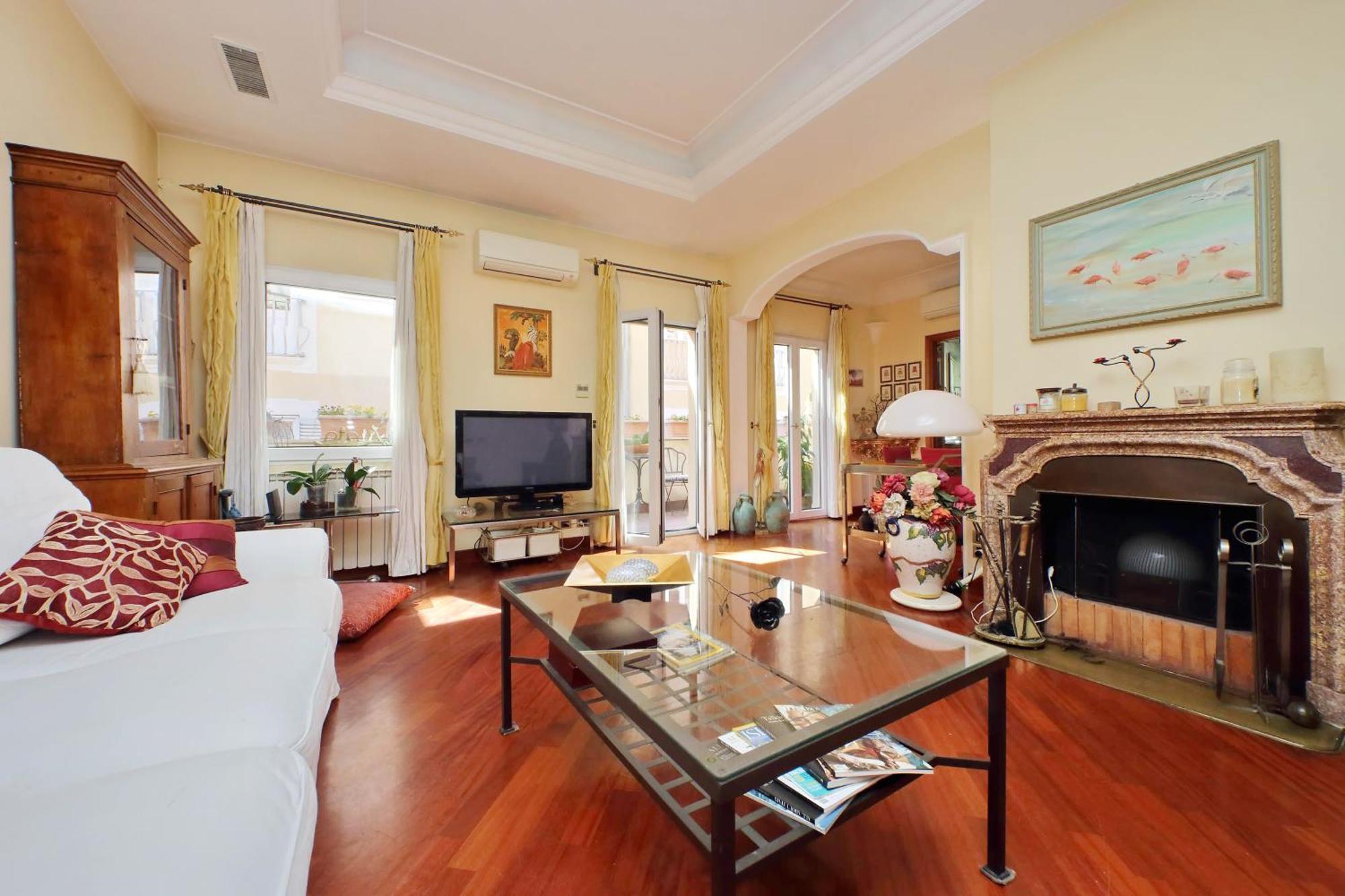 4Bnb - Luxury Trevi Apartment W Terrace Rome Exterior photo